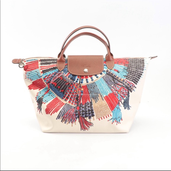 Longchamp Handbags - Longchamp Collier Messai Tribe Native Bag